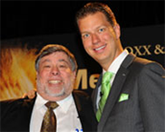 JT and Steve Wozniak